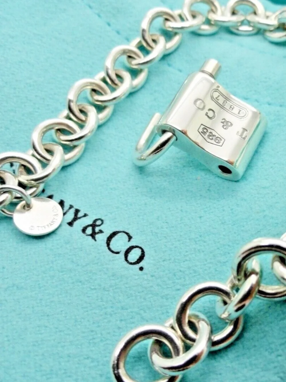 Tiffany & Co. 1837 Love Lock Bracelet